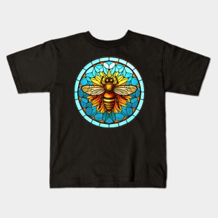 Bee on a Sunflower Kids T-Shirt